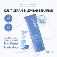 Wardah Light+ Low pH Nano Niacinamide Gentle Facial Wash 50ml